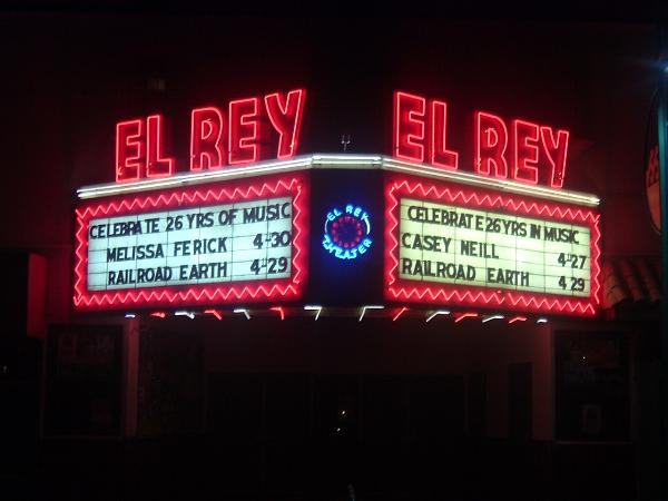 El Rey Seating Chart